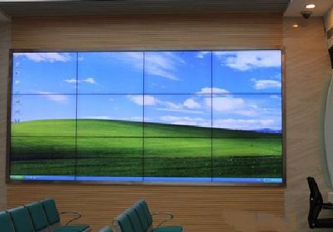 千阳液晶拼接屏的另类用法。